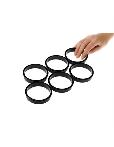 Matfer Exoglass Tart Ring 170mm (Pack of 6)