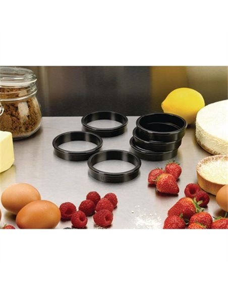 Matfer Exoglass Tart Ring 170mm (Pack of 6)