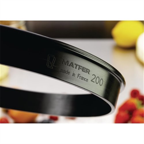 Matfer Exoglass Tart Ring 200mm