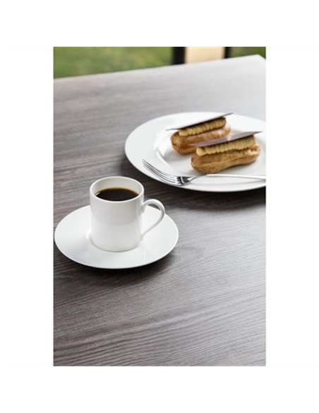 Royal Porcelain Classic White Wide Rim Plates 160mm