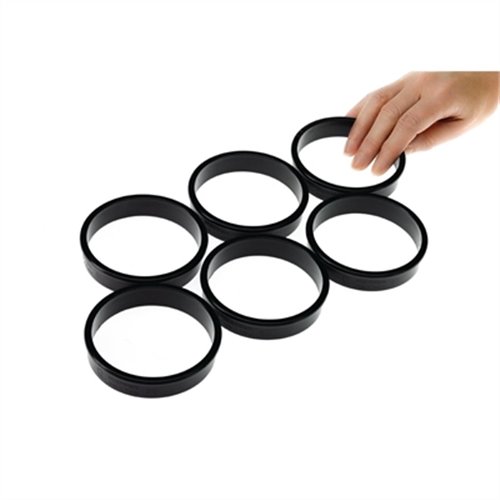 Matfer Exoglass Tart Ring 190mm (Pack of 6)