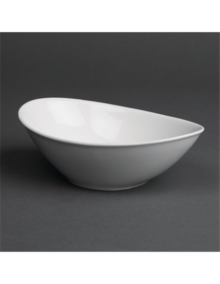 Royal Porcelain Classic White Salad Bowls 150mm