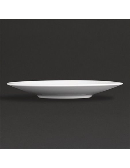 Royal Porcelain Classic White Espresso Cup Saucer 120mm