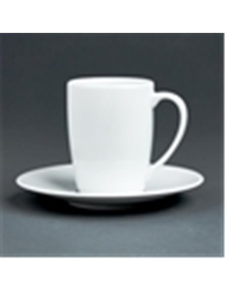 Royal Porcelain Classic White Espresso Cup Saucer 120mm