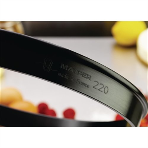 Matfer Exoglass Tart Ring 220mm