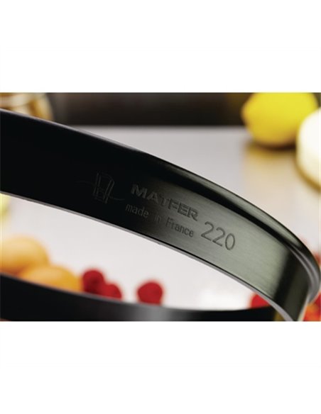 Matfer Exoglass Tart Ring 220mm