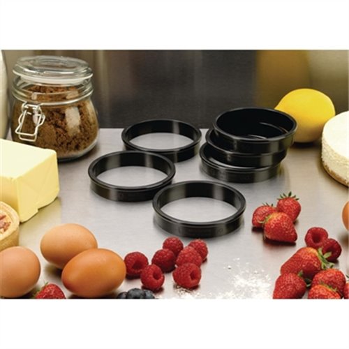 Matfer Exoglass Tart Ring 195 mm (Pack of 6)