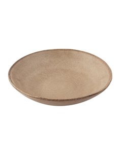 Olympia Build-a-Bowl Earth Flat Bowls 190mm (Pack of 6)