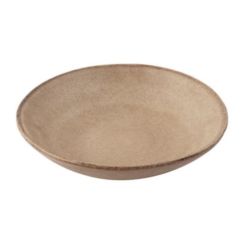 Olympia Build-a-Bowl Earth Flat Bowls 190mm (Pack of 6)