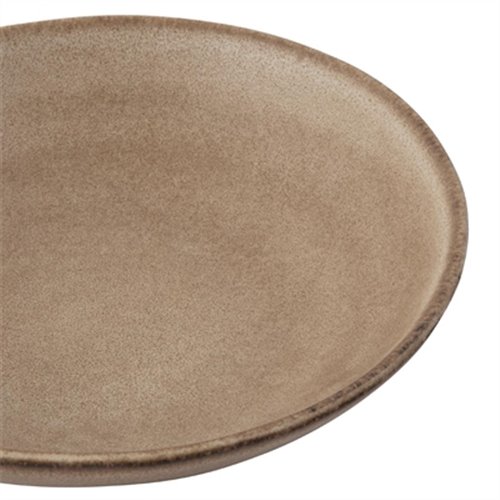 Olympia Build-a-Bowl Earth Flat Bowls 190mm (Pack of 6)