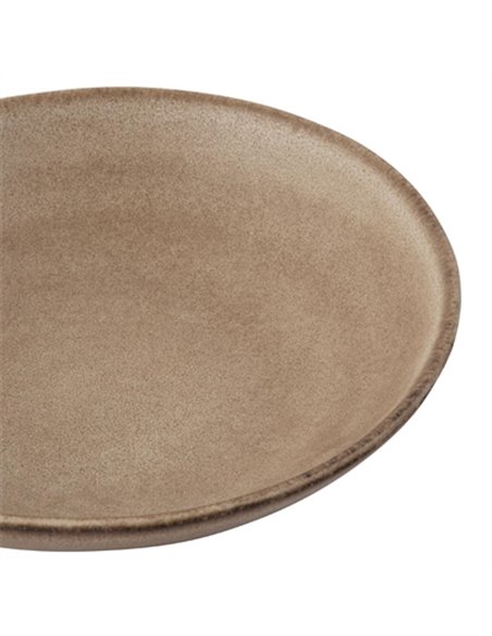 Olympia Build-a-Bowl Earth Flat Bowls 190mm (Pack of 6)