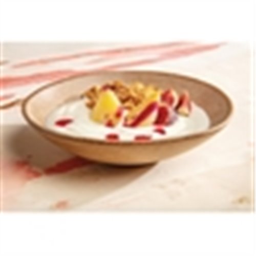 Olympia Build-a-Bowl Earth Flat Bowls 190mm (Pack of 6)