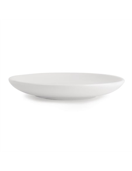 Royal Porcelain Classic White Cappuccino Saucers 150mm