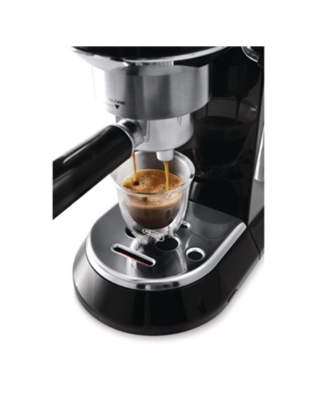 Delonghi Dedica Pump Espresso Coffee Maker with Milk Frother Black EC685BK Delonghi Dedica Pump Espresso Coffee Maker with Milk Frother Black EC685BK