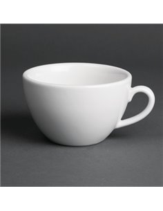 Royal Porcelain Classic White Breakfast Cups 300ml