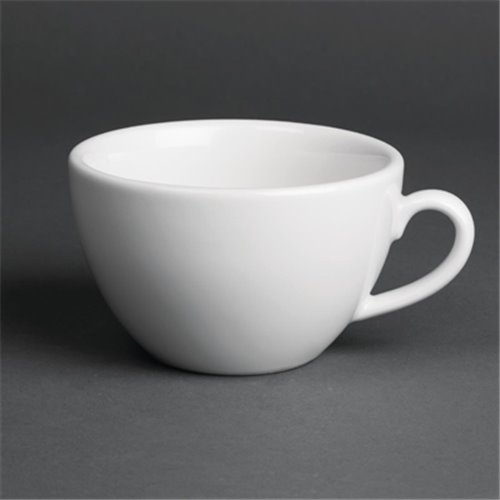 Royal Porcelain Classic White Breakfast Cups 300ml
