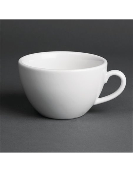 Royal Porcelain Classic White Breakfast Cups 300ml