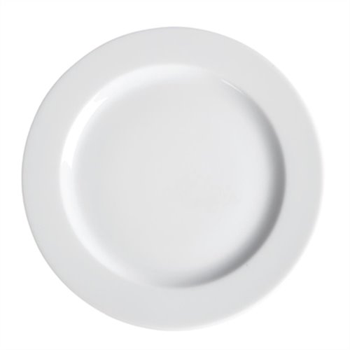 Royal Porcelain Classic White Wide Rim Plates 260mm