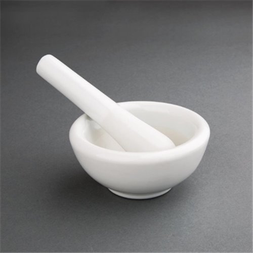 Vogue Porcelain Pestle and Mortar