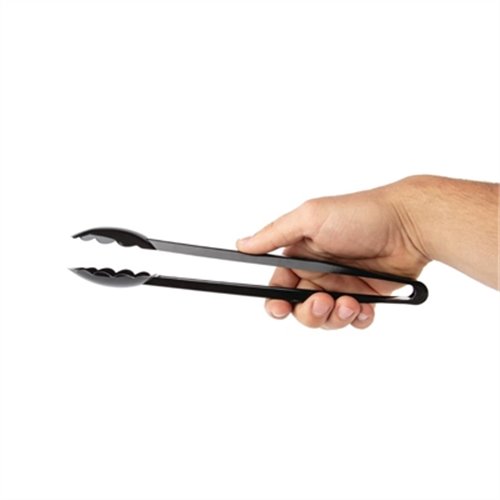 Matfer Bourgeat Exoglass Tongs Black 12"
