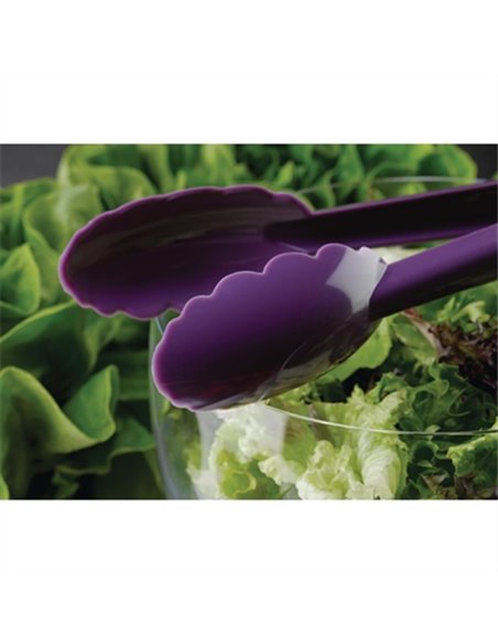 Matfer Exoglass Tongs Purple 9"