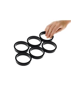 Matfer Exoglass Tart Ring 147mm (Pack of 6) 2