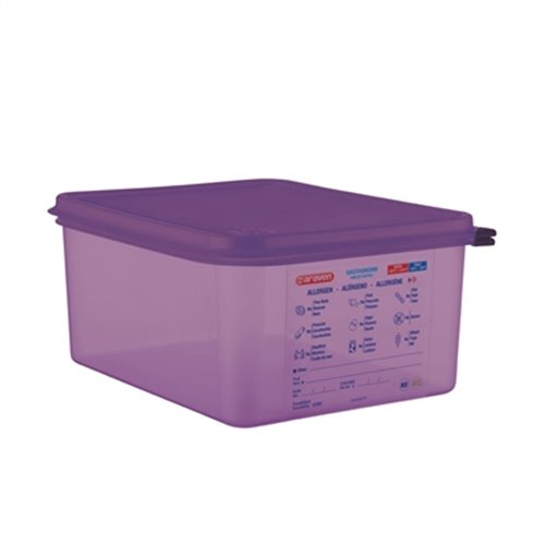 Araven 1/2 GN Polypropylene Gastronorm Food Container 10L