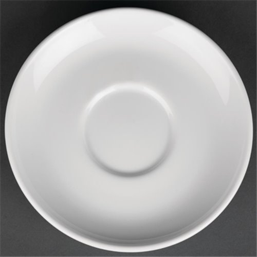 Royal Porcelain Classic White Breakfast Saucers 160mm