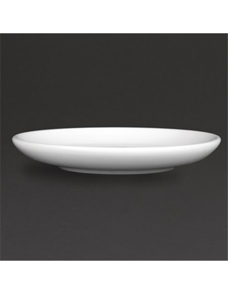 Royal Porcelain Classic White Breakfast Saucers 160mm