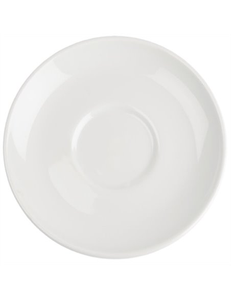 Royal Porcelain Classic White Breakfast Saucers 160mm