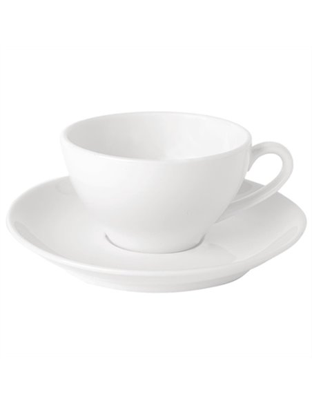 Royal Porcelain Classic White Tea Cups 180ml