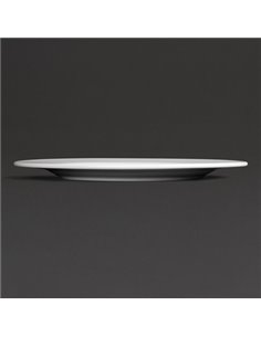 Royal Porcelain Classic White Wide Rim Plates 310mm 2