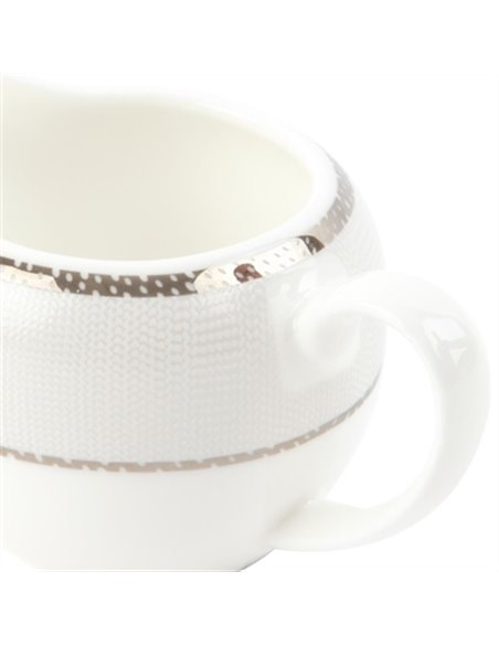 Royal Bone Afternoon Tea Silverline Milk Jug 60ml (Pack of 6)