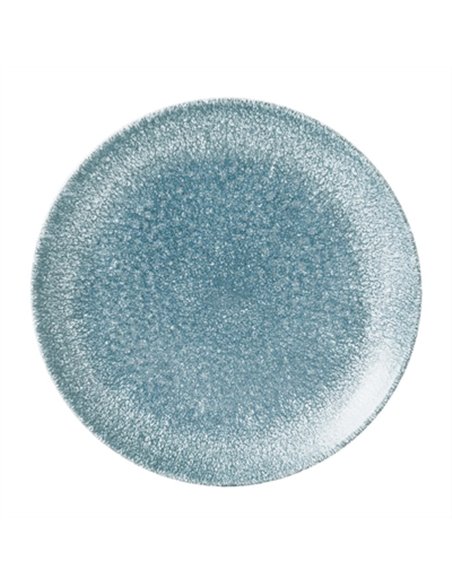 Churchill Studio Prints Raku Round Plate Topaz Blue 165mm