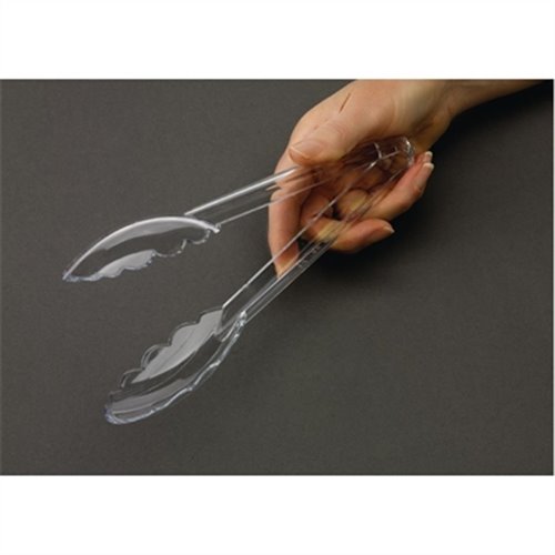 Matfer Exoglass Tongs Clear 9"