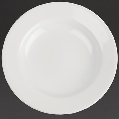 Royal Porcelain Classic White Wide Rim Plates 280mm