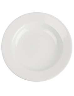 Royal Porcelain Classic White Wide Rim Plates 280mm 2