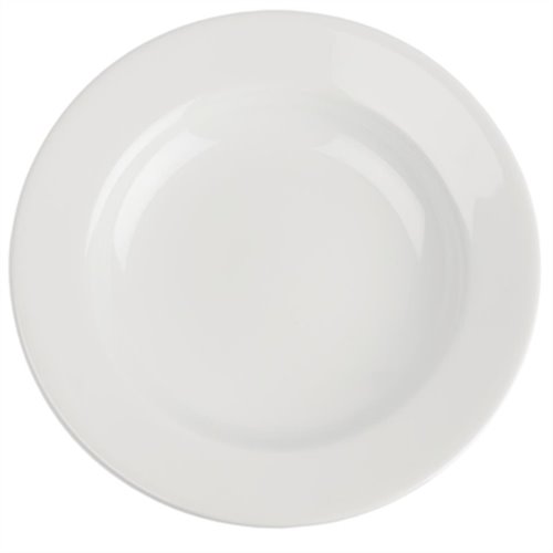 Royal Porcelain Classic White Wide Rim Plates 280mm