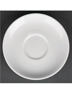 Royal Porcelain Classic White Espresso Cups Saucer 125mm