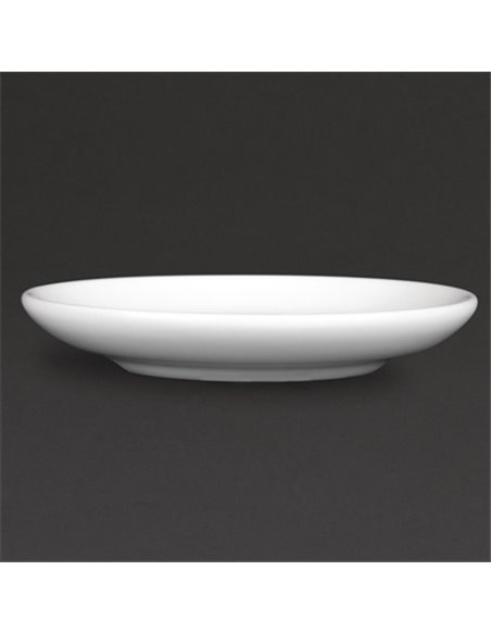 Royal Porcelain Classic White Espresso Cups Saucer 125mm