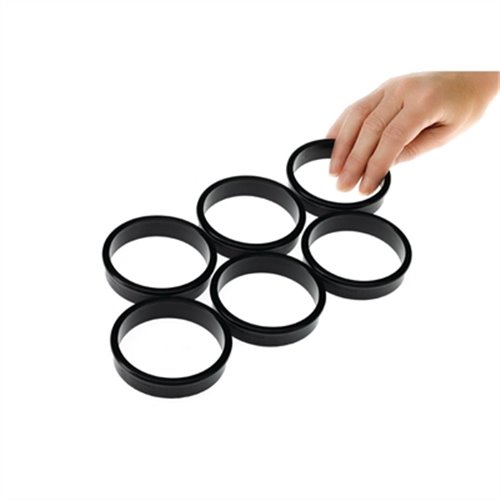 Matfer Exoglass Tart Ring 78(W) x 1.57mm (Pack of 6)