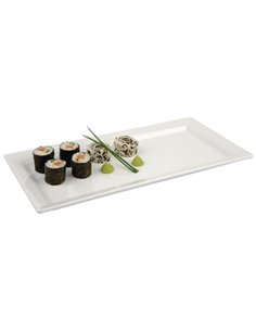 APS Pure Melamine Rectangular Tray 14in