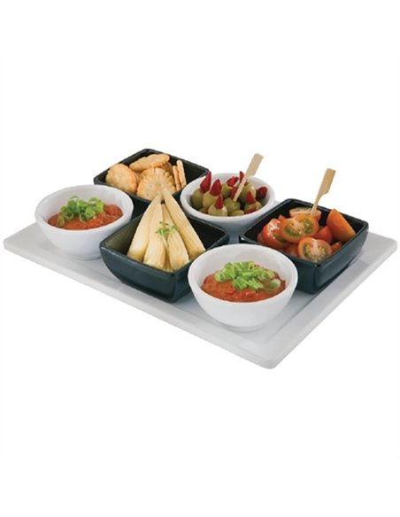 APS Pure Melamine Rectangular Tray 14in