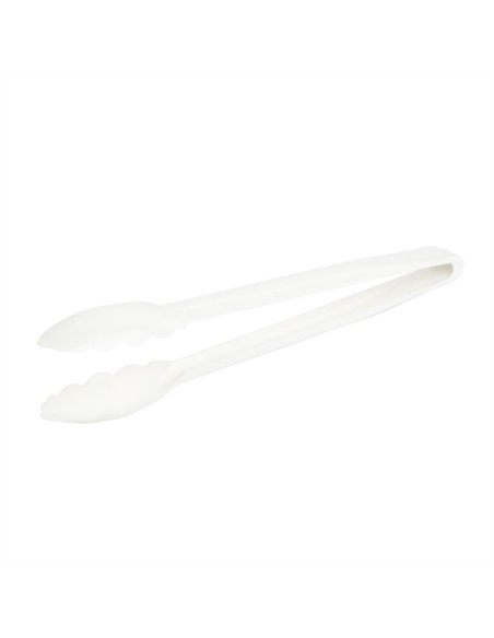 Matfer Exoglass Tongs White 12"