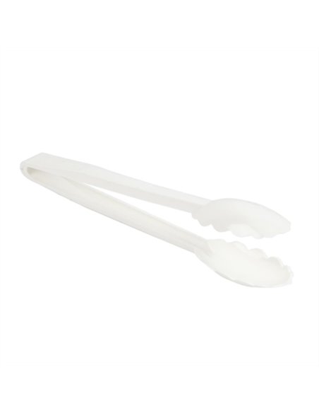 Matfer Exoglass Tongs White 12"
