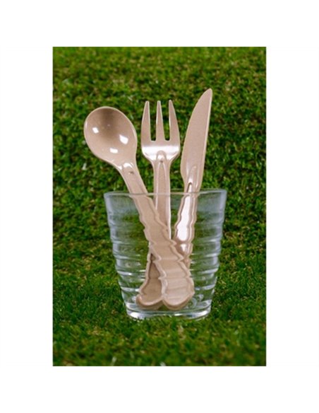 Reusable Rice Husk Cutlery Set