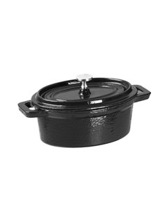Cast Iron Oval Mini Pot