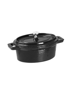 Cast Iron Oval Mini Pot