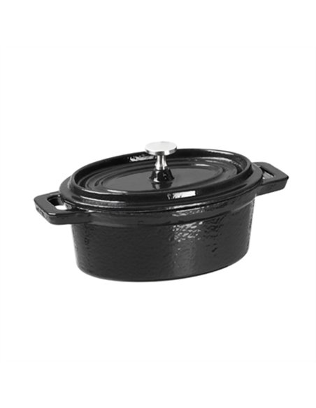 Cast Iron Oval Mini Pot