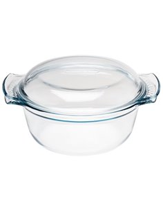 Pyrex Round Glass Casserole Dish 3.75Ltr